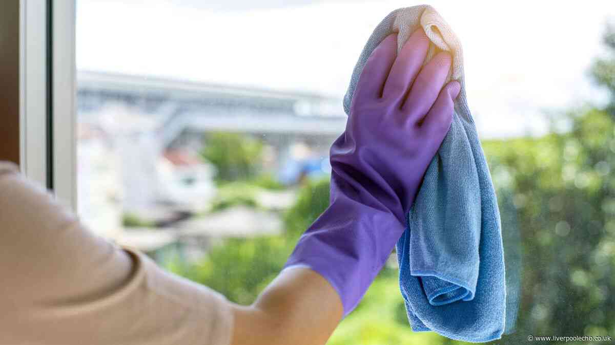 'Queen of Clean' says adding one ingredient to water will prevent streaks on windows
