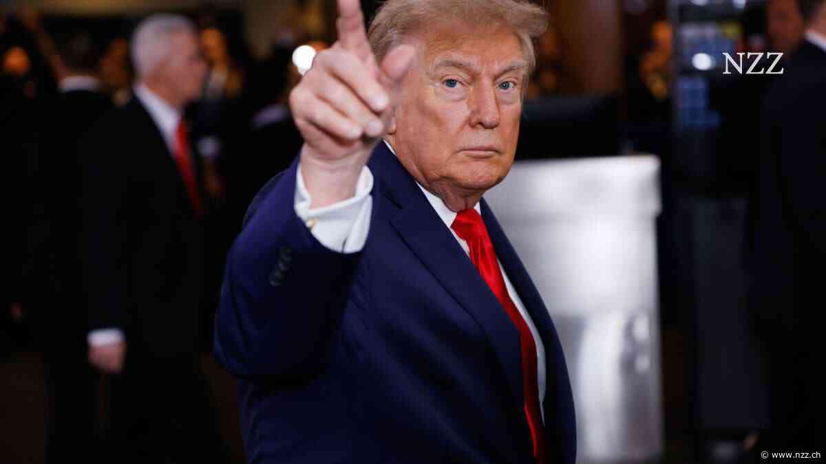 Amerikanische Fernsehsender stellen Donald Trump den Ton ab