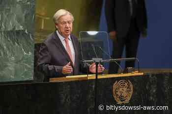 Guterres alerta del riesgo de división del mundo en "dos bloques rivales" en plena "redefinición del poder"
