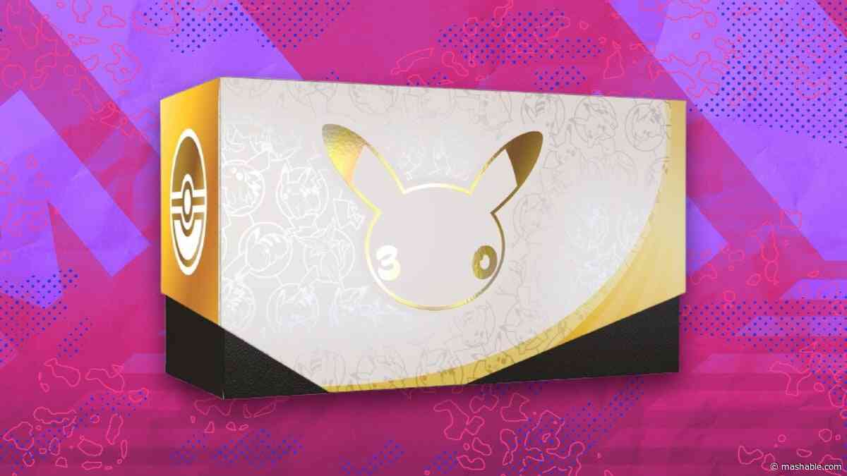 This Pokémon 30th Celebration box is back below market price — act fast to buy for $89.99 on Amazon