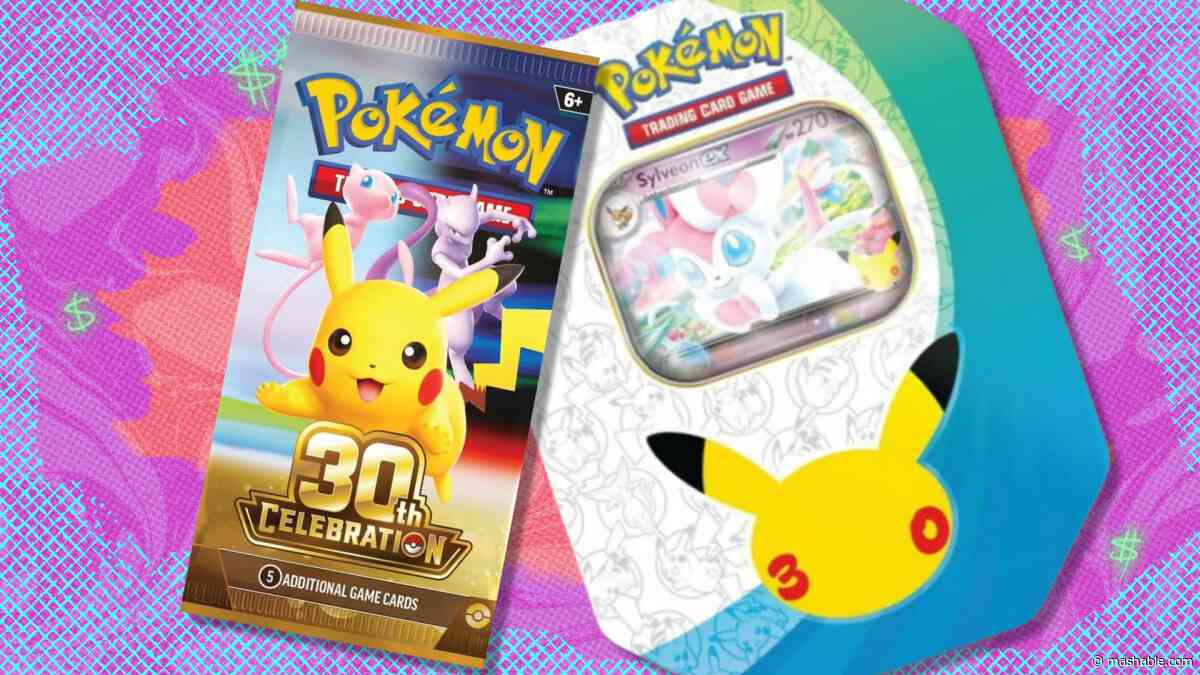 The Pokémon TCG 30th Celebration Sylveon ex Tin is under market price at Walmart — buy for under $60 while stocks last