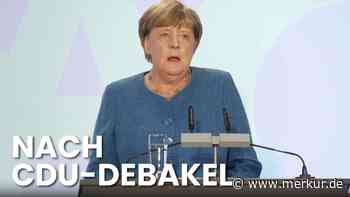 „Brücken bauen“ – Merkels Botschaft nach CDU-Debakel: Video zeigt Rede