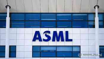 ASML verkoopt momenteel geen enkele chipmachine in Europa