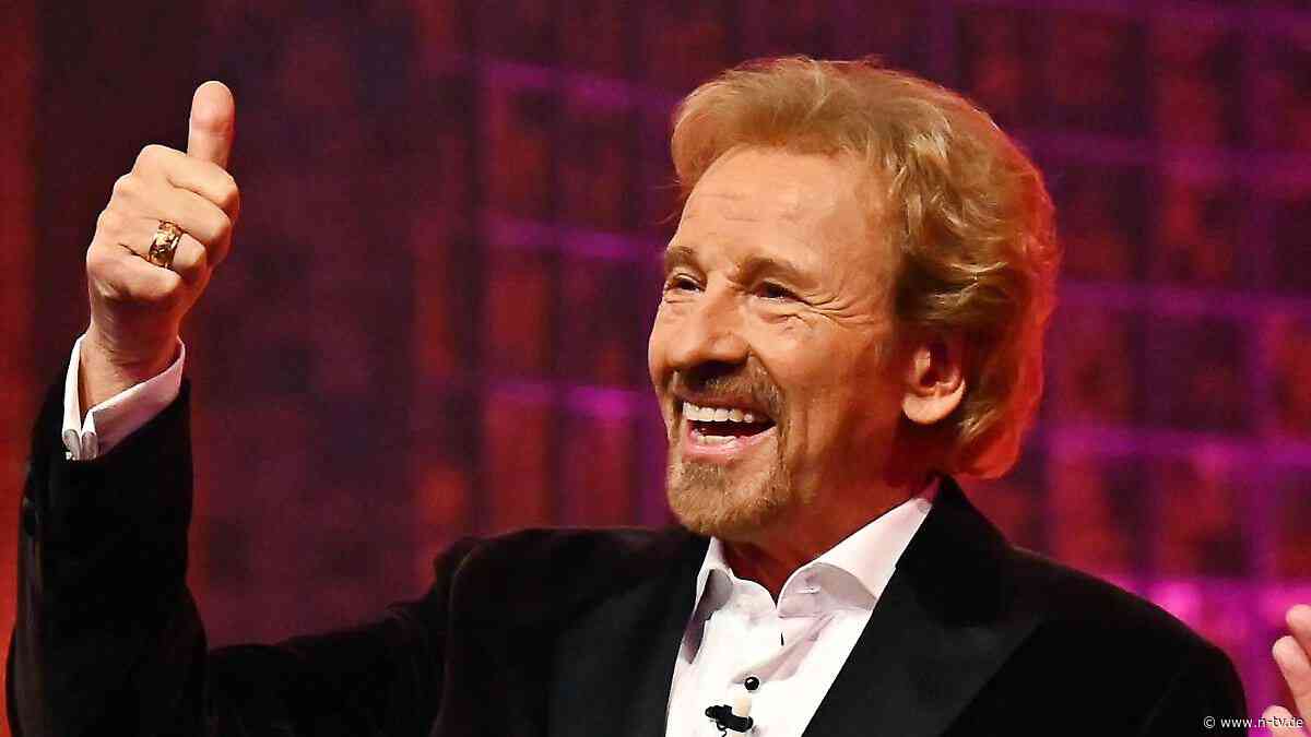 Besuch auf der Wiesn: Thomas Gottschalk "geht es jeden Tag besser"