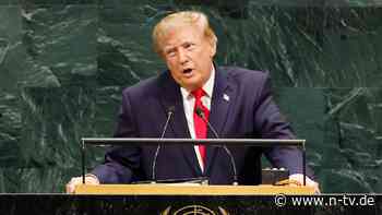 Abkommen nach den Wahlen?: Trump fordert vor UN vollständige wirtschaftliche Isolation Irans