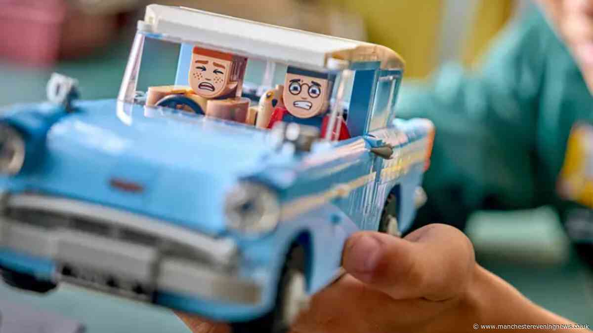 Muggles race to snap up Harry Potter flying Lego car for £28 instead of £70 at Argos
