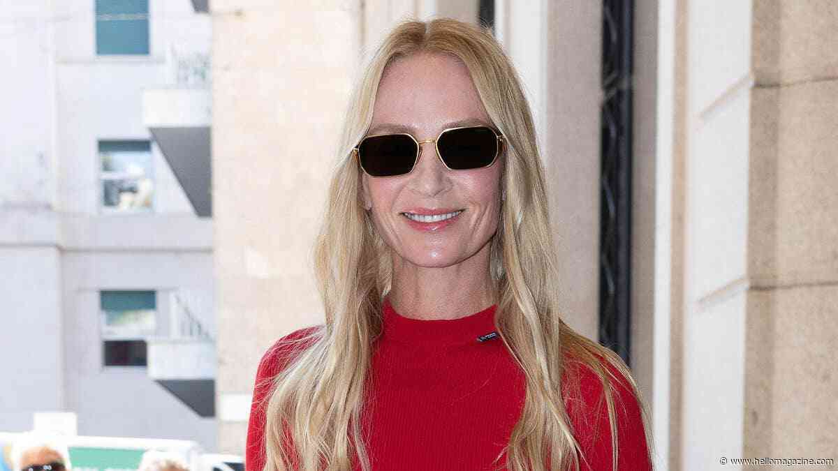Uma Thurman could be mistaken for famous daughter in striking new pictures