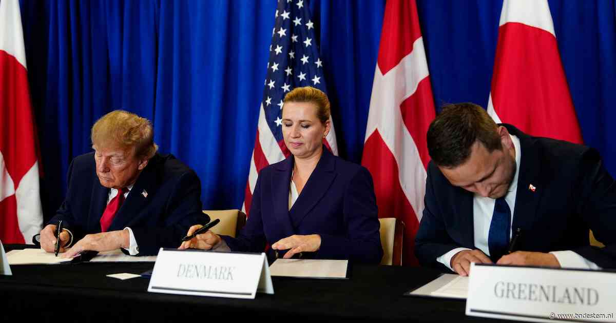 VS sluit deal met Denemarken en Groenland over veiligheid en gaat ‘twee enorme militaire bases’ bouwen