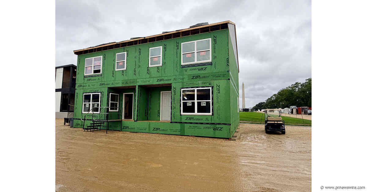 SBCA's "Big Green House" Returns to the National Mall for HUD's 2026 Innovative Housing Showcase