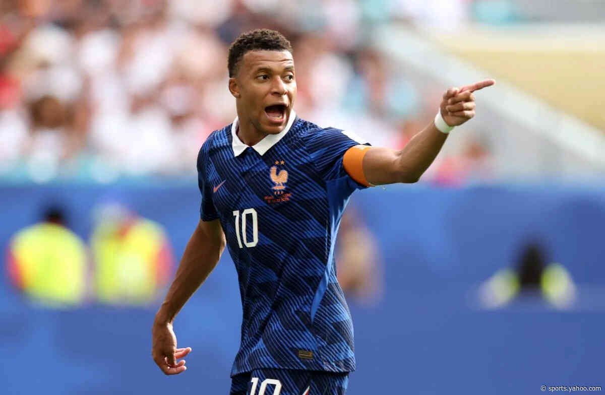 Kylian Mbappé absent from France training