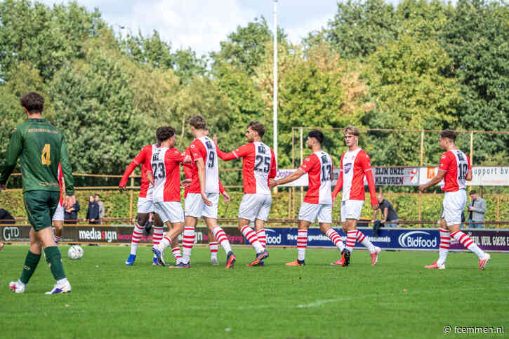 Combinatieteam FC Emmen speelt gelijk tegen Go Ahead Eagles