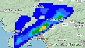 Day-by-day weather forecasts show wettest day in Wales this week