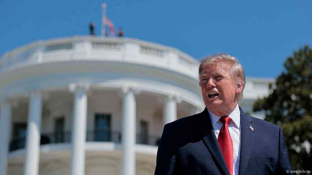 Medien, Prachtbauten, Windkraft : Trump macht die "nationale Sicherheit" zur Allzweckwaffe