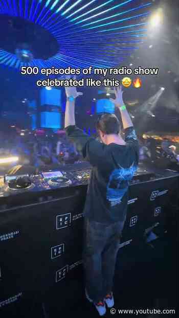 Massive celebration for the 500 episodes of my radio show - Find Your Harmony 🔥🙌