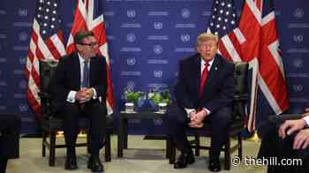 Live updates: President Trump commends Britain’s ‘tremendous potential,’ says new prime minister ‘gets it’