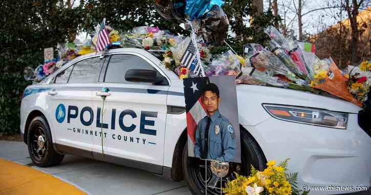 Man accused of killing Gwinnett County police officer at hotel heading to court for hearing