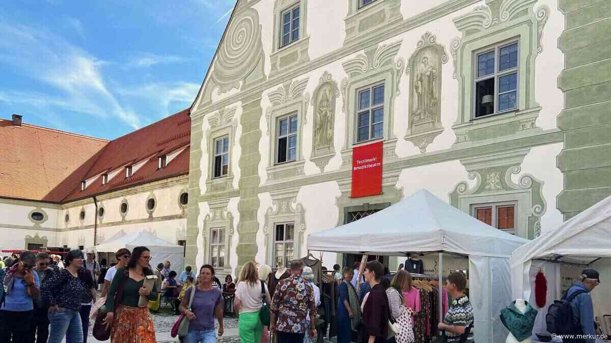 Beliebter Textilmarkt in Oberbayern feiert großes Jubiläum: 150 Aussteller aus nah und fern: „Leute haben Verständnis für Qualität“