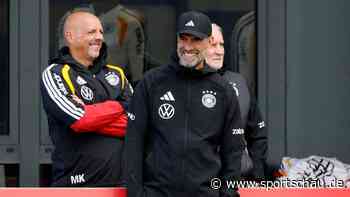 Erstes DFB-Training: Alles dreht sich um Klopp