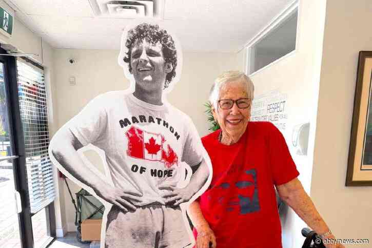 Terry Fox’s nurse, guest at a Surrey run, had to tell the world about his death in 1981