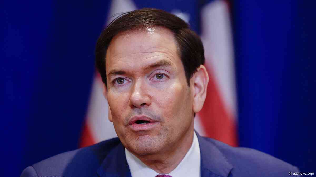 Rubio says Ukraine strikes on U.S.-linked oil infrastructure were likely unintentional