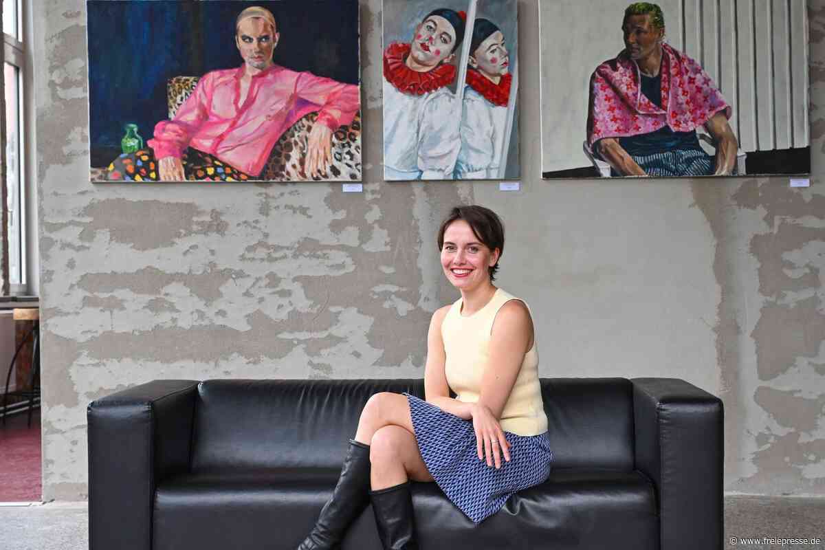 Was der Theaterbesucher nicht sieht: Chemnitzer Schauspielerin hält intime Momente mit dem Pinsel fest
