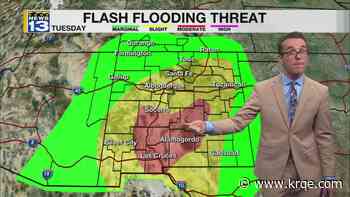 Flooding rainfall for some & cooler