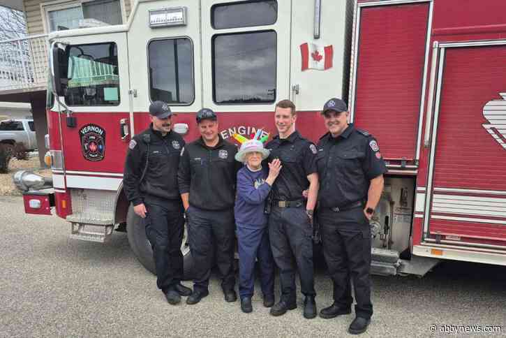 Centenarian loving life in Vernon