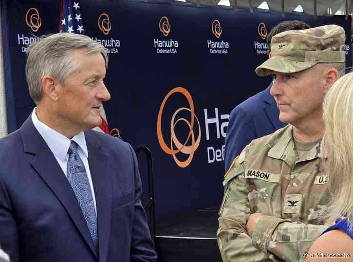 South Korean defense contractor will build $2.2 billion factory at Pine Bluff Arsenal