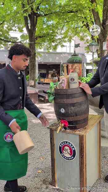 Manu guided. Nene delivered. 😁👏 #FCBayern #Oktoberfest #Neuer #Brown