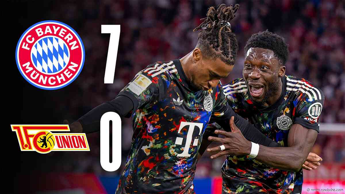 Olise HATTRICK & Kane milestone | FC Bayern München – 1. FC Union Berlin | Highlights Bundesliga