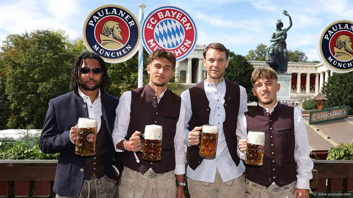 FC Bayern visits the Oktoberfest 2026! 🎡🍻🥨 | Behind The Scenes