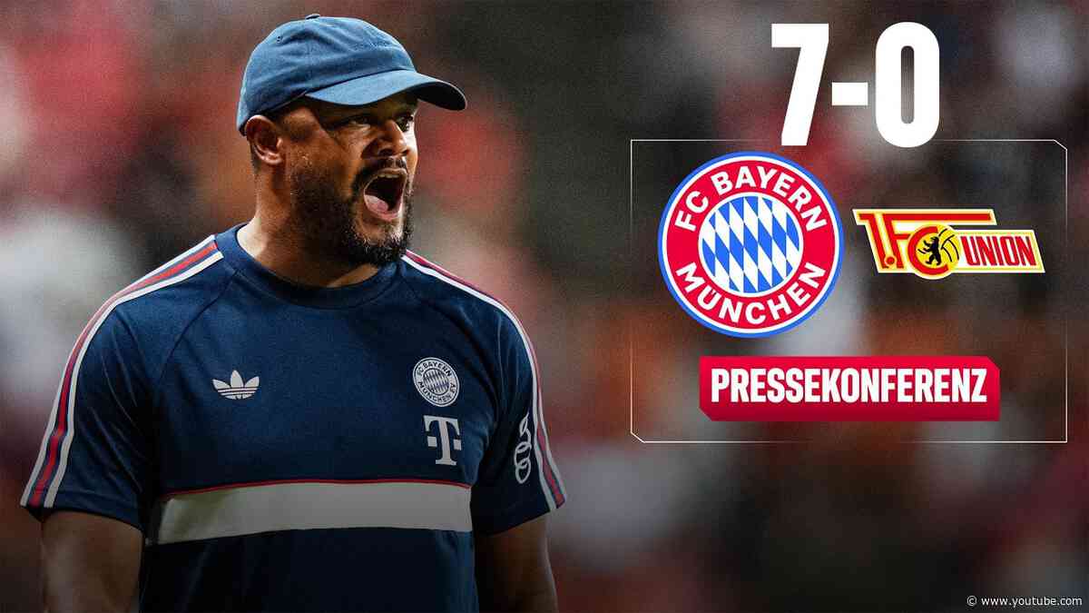 Pressekonferenz nach dem 7:0-Kantersieg gegen Union Berlin | 4. Spieltag Bundesliga