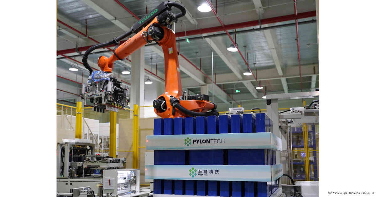 Pylontech inicia la producción en masa de celdas LFP de 588 Ah y 601 Ah para ESS