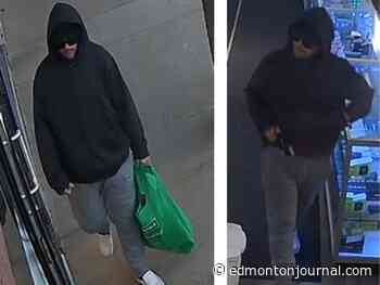 Edmonton police seek help tracking down vape shop bandit