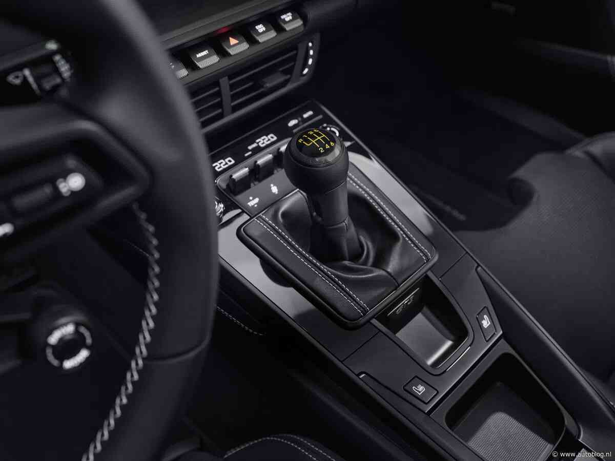 Handgeschakelde Porsches blijven, de manier waarop verandert wellicht