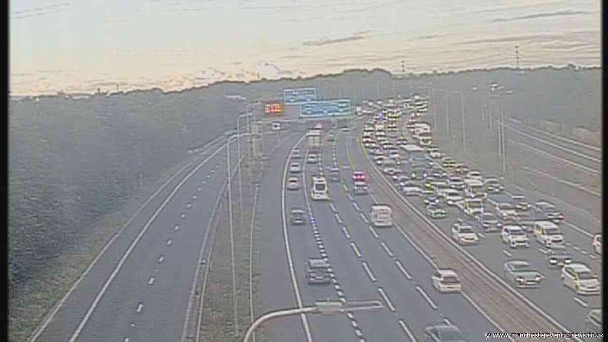 Traffic RECAP as drivers face three-mile queues on M62 and 'multi-vehicle crash' on M60