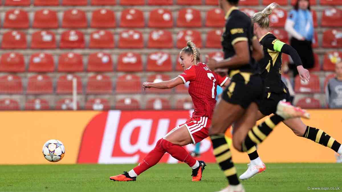 Bayern Munich vs Man City LIVE: Latest UWCL updates as Mead fires back to cut down hosts lead
