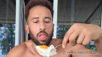 Andros Townsend claims his bizarre diet including olive oil, raw cacao and chicken feet slow cooked for eight hours prevented him needing ANY medication after he was run over by a pitch rolling machine