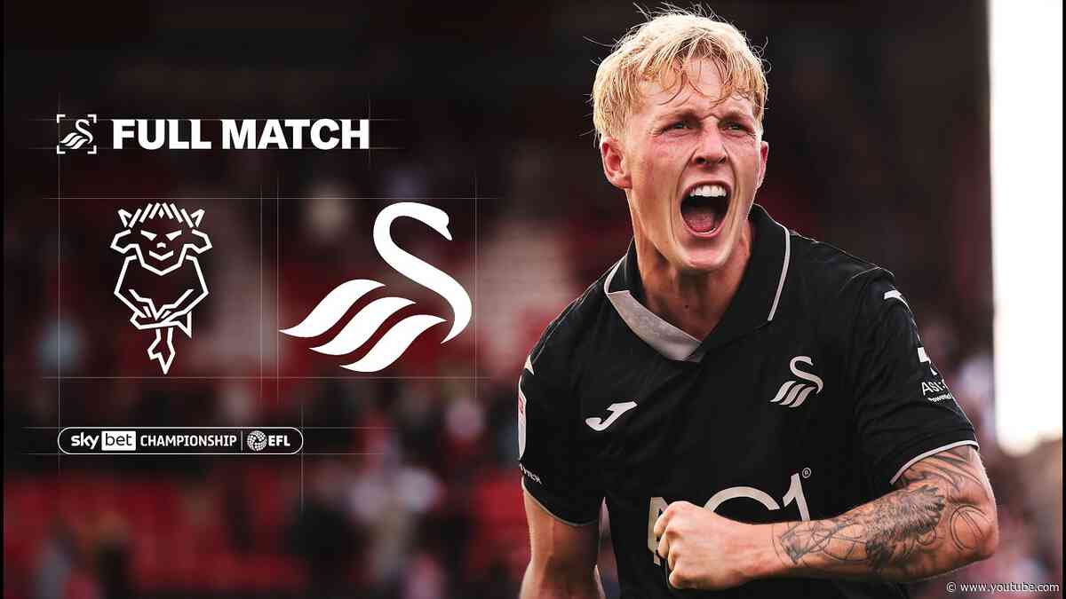 Lincoln City v Swansea City | Full Match