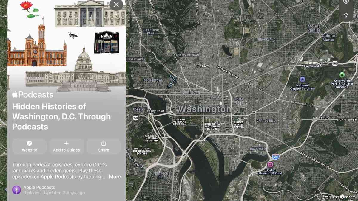 Apple Maps & Apple Podcasts join forces for Hidden Histories guides & episodes