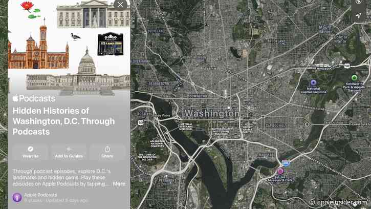 Apple Maps & Apple Podcasts join forces for Hidden Histories guides & episodes