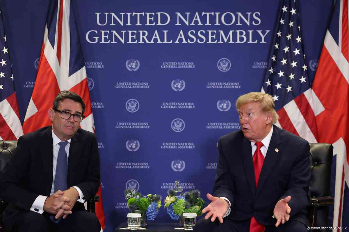 Trump says Chagos handover deal is ‘terrible’ and Burnham is ‘looking at it’