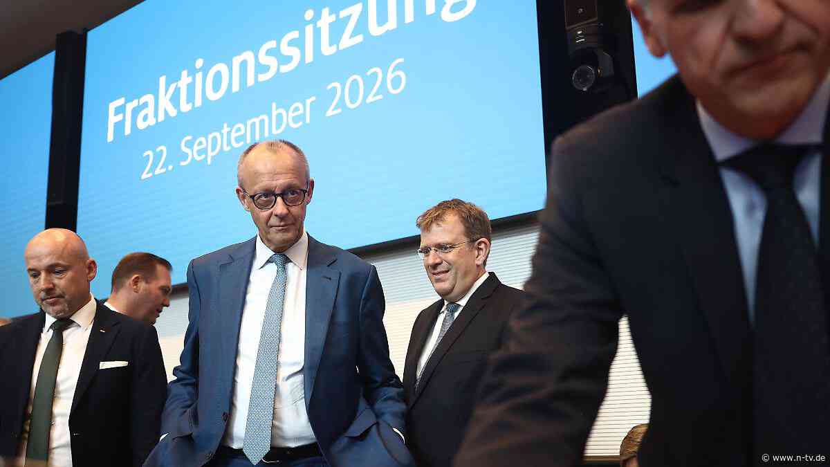 Kanzler demütig in der Fraktion: Merz übersteht auch Tag zwei nach Wahldebakel