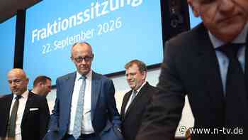 Kanzler demütig in der Fraktion: Merz übersteht auch Tag zwei nach Wahldebakel