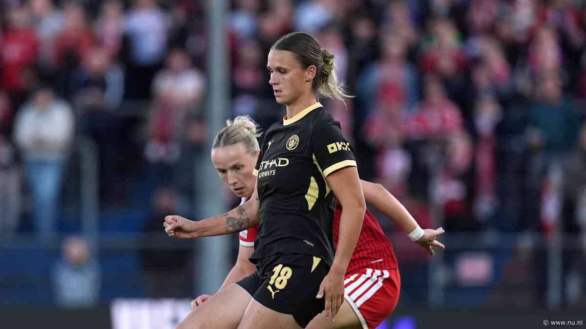 Manchester City redt punt na eigen goal Kerstin Casparij in CL-duel met Bayern
