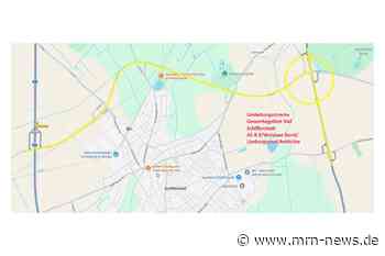 Schifferstadt – Umleitung aufgrund der B 9-Sperrung