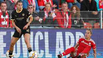 Wamser trifft für ManCity: DFB-Spielerin vermasselt Bayern den Champions-League-Auftakt