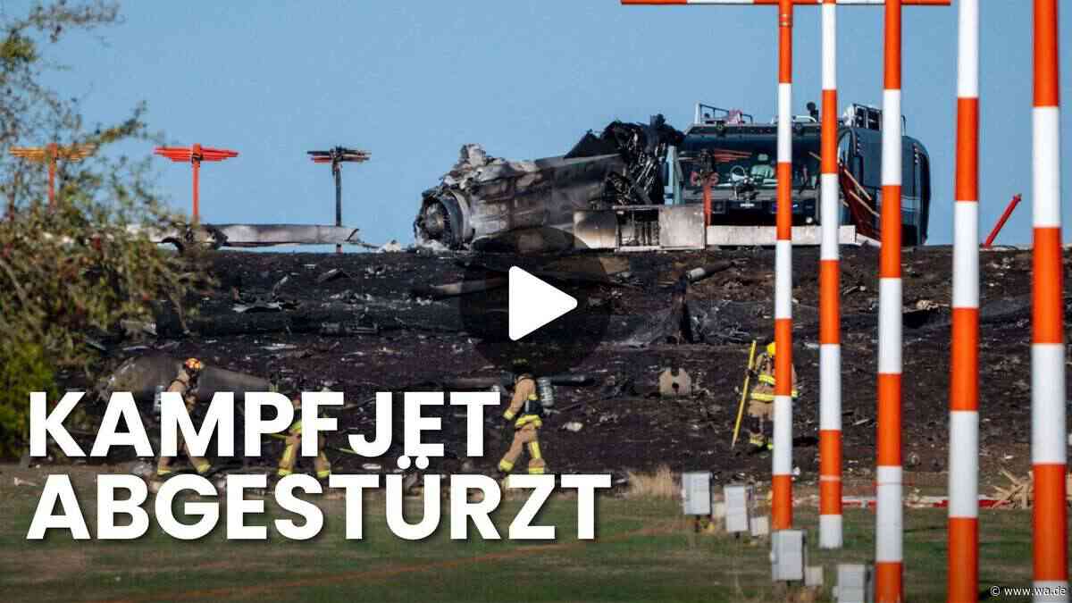US-Kampfjet stürzt auf Airbase in Rheinland-Pfalz ab