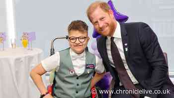 'Hero' County Durham 10-year-old honoured with prestigious award by Prince Harry