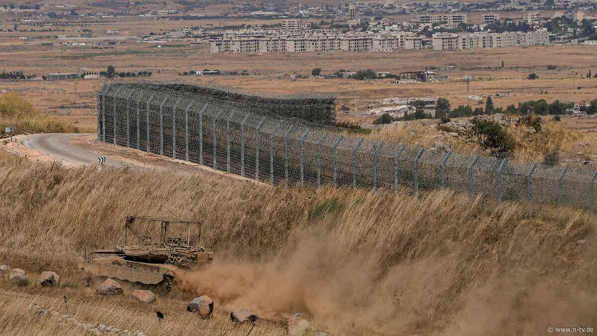 Vision von Groß-Israel: Israelische Siedlungs-Aktivisten dringen in Syrien ein